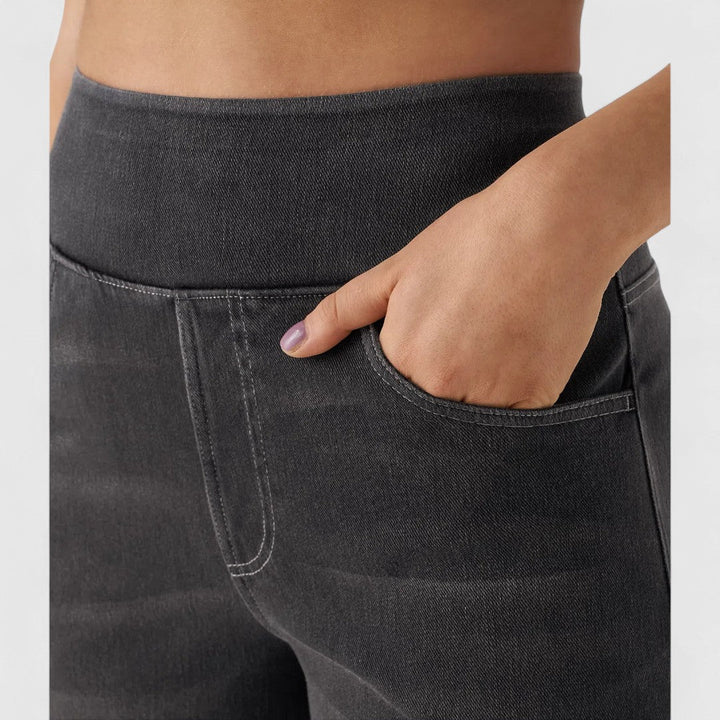 Ελπίδα - άνετο και ελαστικό παντελόνι με ψηλή μέση