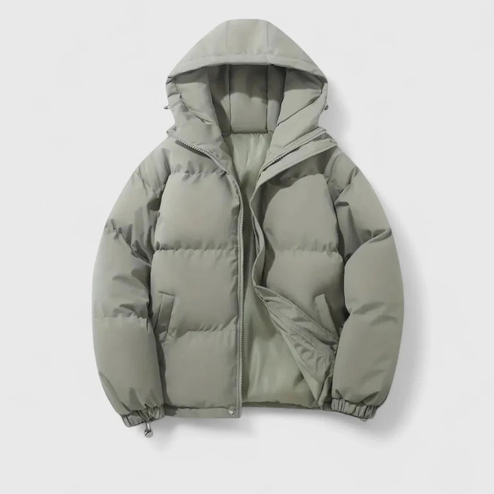 Φωτεινή-Γυναικείο ζεστό μπουφάν με κουκούλα