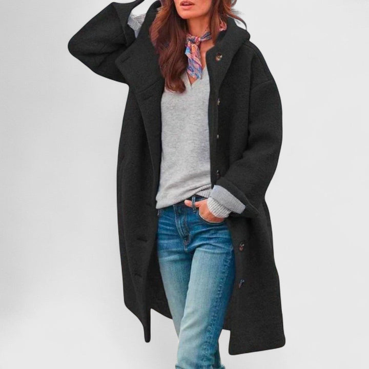 Ουρανία - Κομψό μπουφάν από μαλλί υψηλής ποιότητας