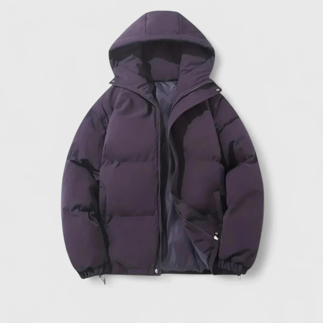 Φωτεινή-Γυναικείο ζεστό μπουφάν με κουκούλα