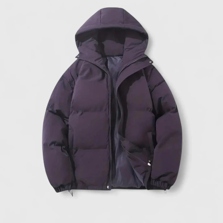 Φωτεινή-Γυναικείο ζεστό μπουφάν με κουκούλα