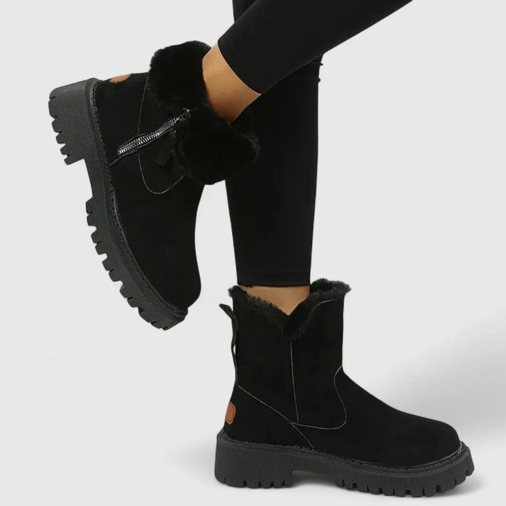 Ειρήνη - Άνετες και ζεστές μπότες με απαλή επένδυση για καθημερινή κομψότητα