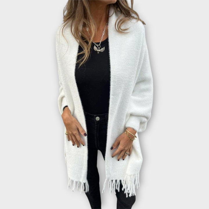 Πλεκτό Ραπ με Κρόσσια 