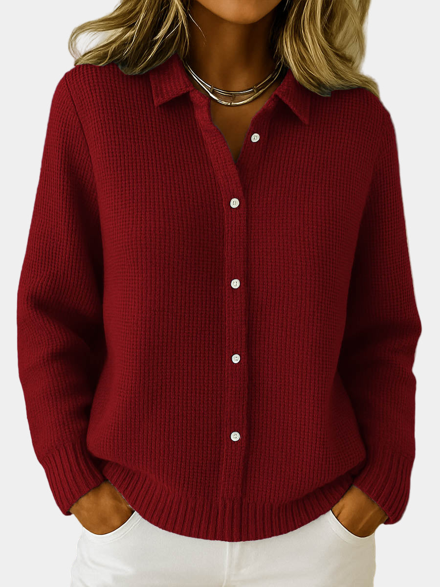 Ελένα - Κλασική Ζακέτα από Απαλή Πλέξη