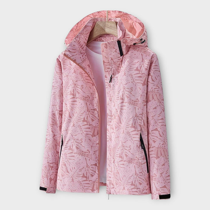 Μοντέρνο Αδιάβροχο Μπουφάν με Κουκούλα 