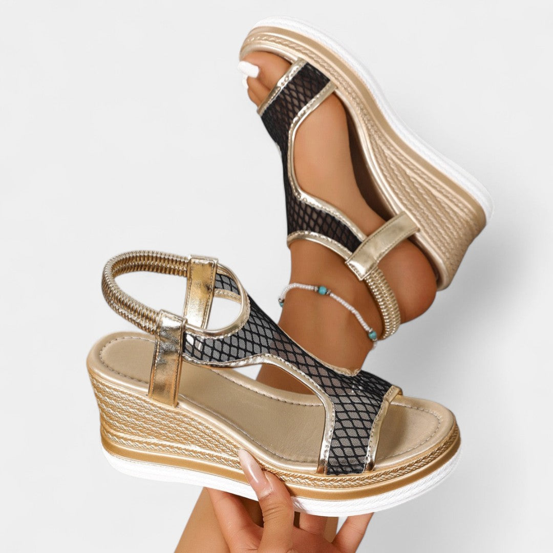 Ηλέκτρα – κομψά ορθοπεδικά πέδιλα με πλατφόρμα για γυναίκες