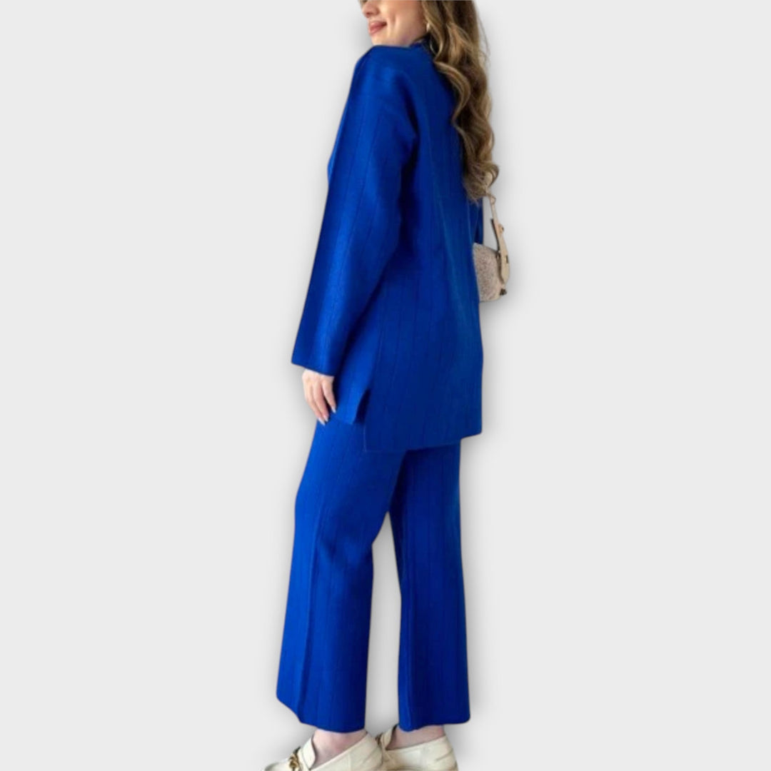 Πλεκτό Σετ με Χαλαρή Εφαρμογή