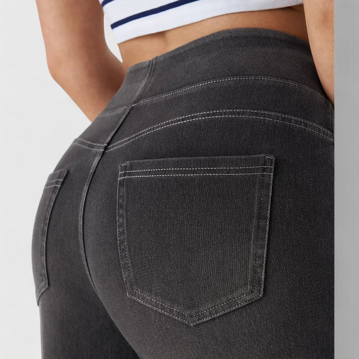 Ελπίδα - άνετο και ελαστικό παντελόνι με ψηλή μέση