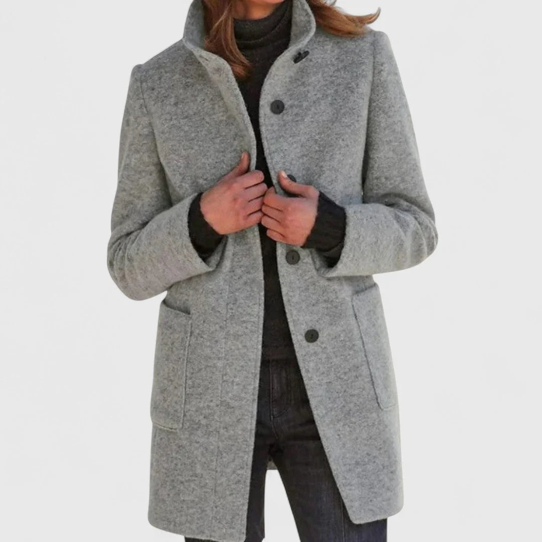 Κωσταντίνα - Κλασικό Μάλλινο Παλτό Ashford