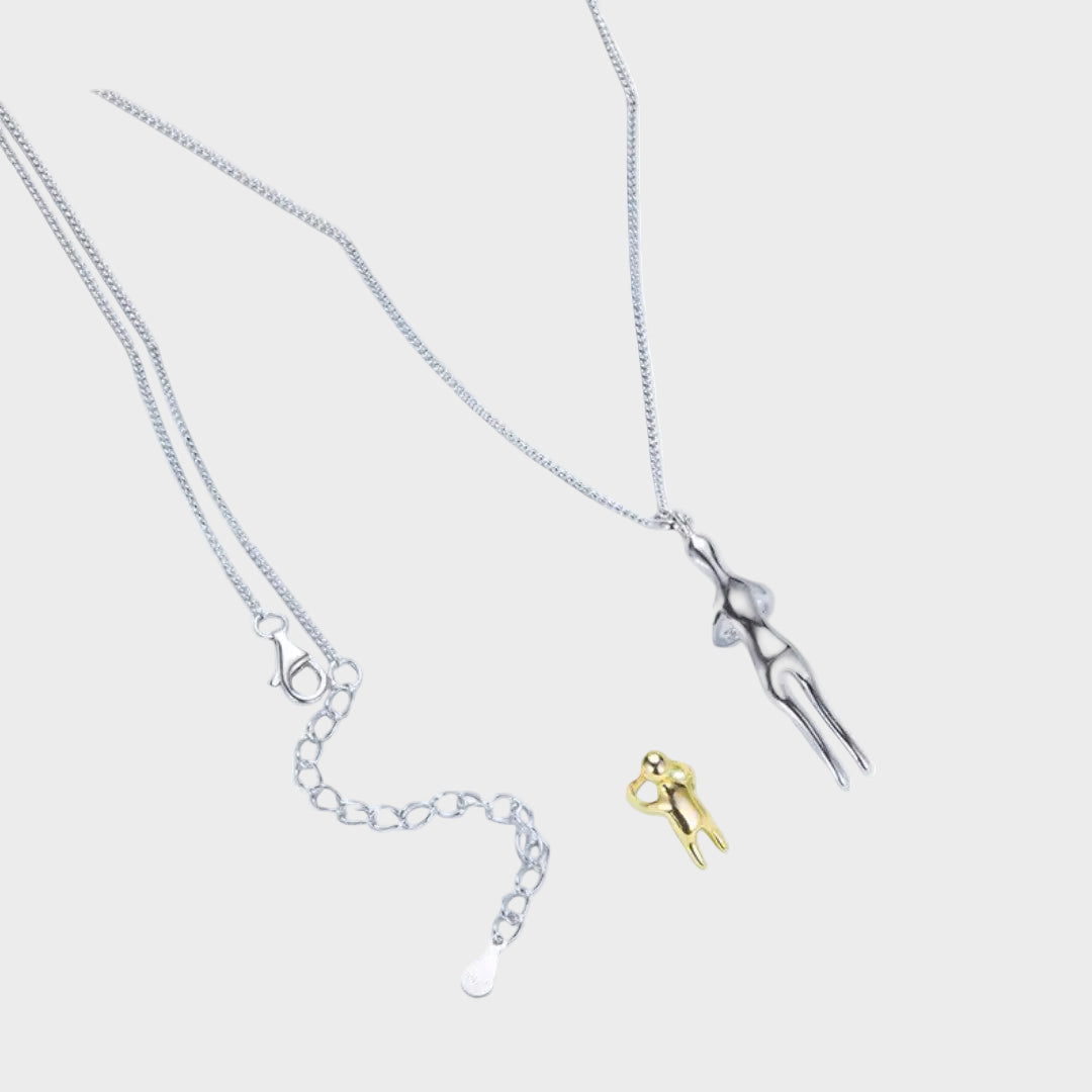 Αθηνάρα - Κολιέ αγκαλιά ετέρνο μίνιμαλ κόσμημα με διαχρονική αίγλη