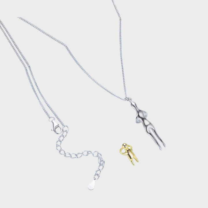 Αθηνάρα - Κολιέ αγκαλιά ετέρνο μίνιμαλ κόσμημα με διαχρονική αίγλη