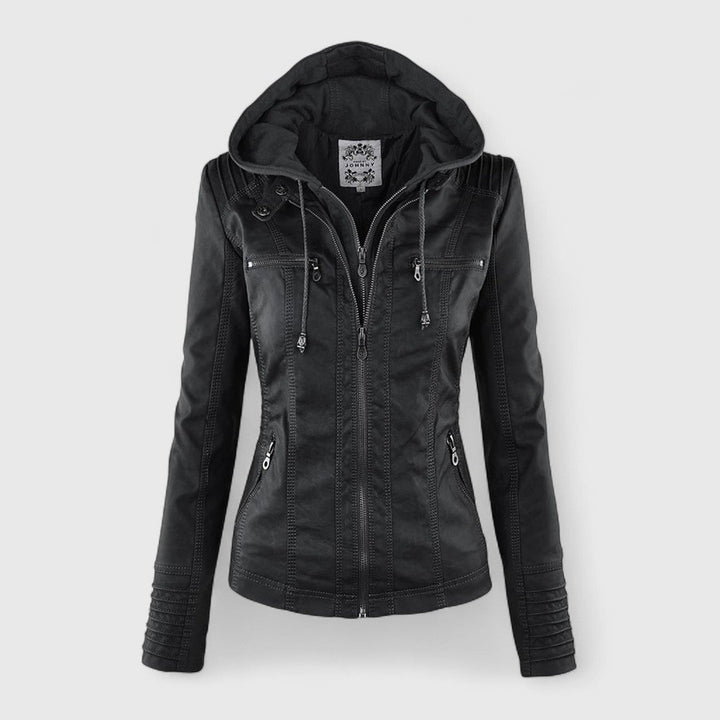 Βασιλεία - Δερμάτινο μπουφάν μοτοσικλέτας με άνεση και κομψό σχεδιασμό