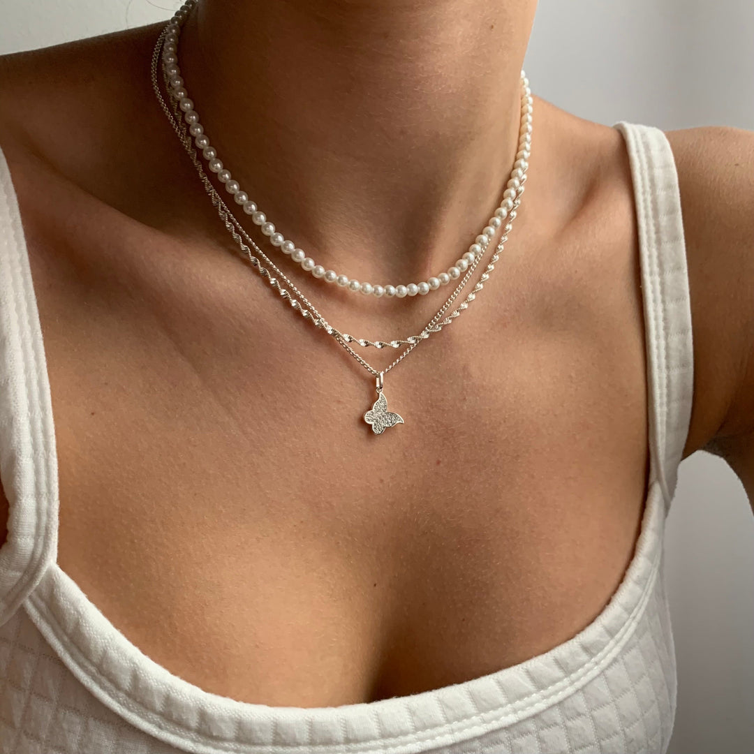 Κολιέ Στριφτό Διπλό 