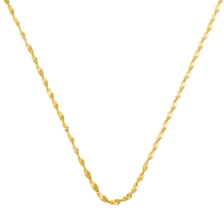 Κολιέ Στριφτό Διπλό 