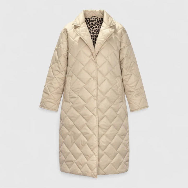 Σεβαστή - Αναστρέψιμο μπουφάν με μοντέρνα γραμμή και πολυτελή αίσθηση