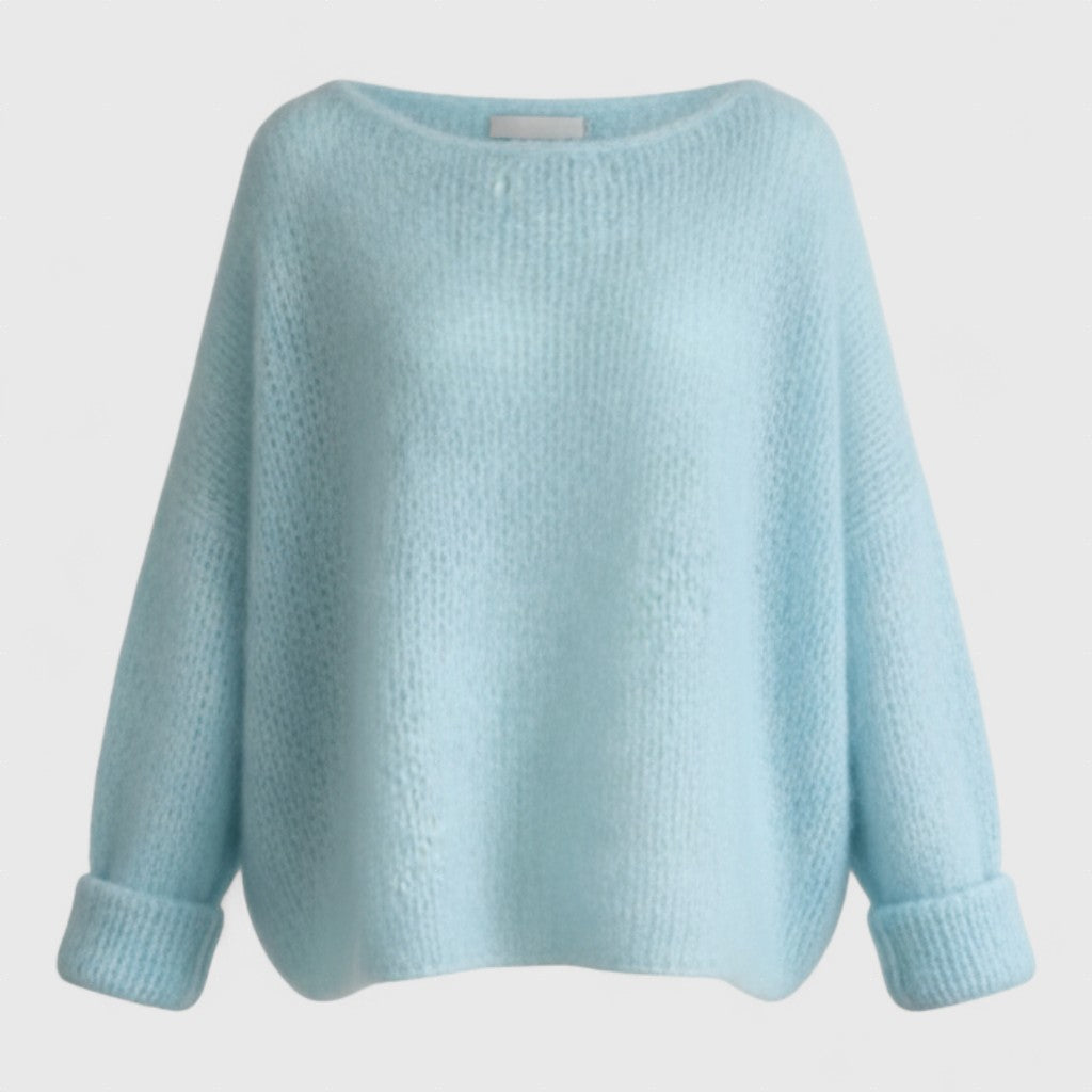 Διδώ - Γυναικείο oversize πλεκτό με απαλή υφή και άνετη εφαρμογή