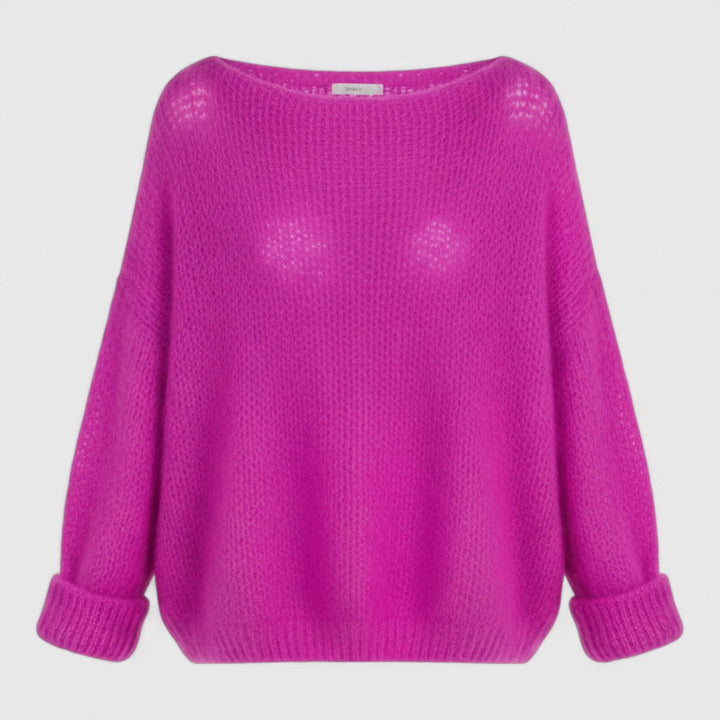 Διδώ - Γυναικείο oversize πλεκτό με απαλή υφή και άνετη εφαρμογή