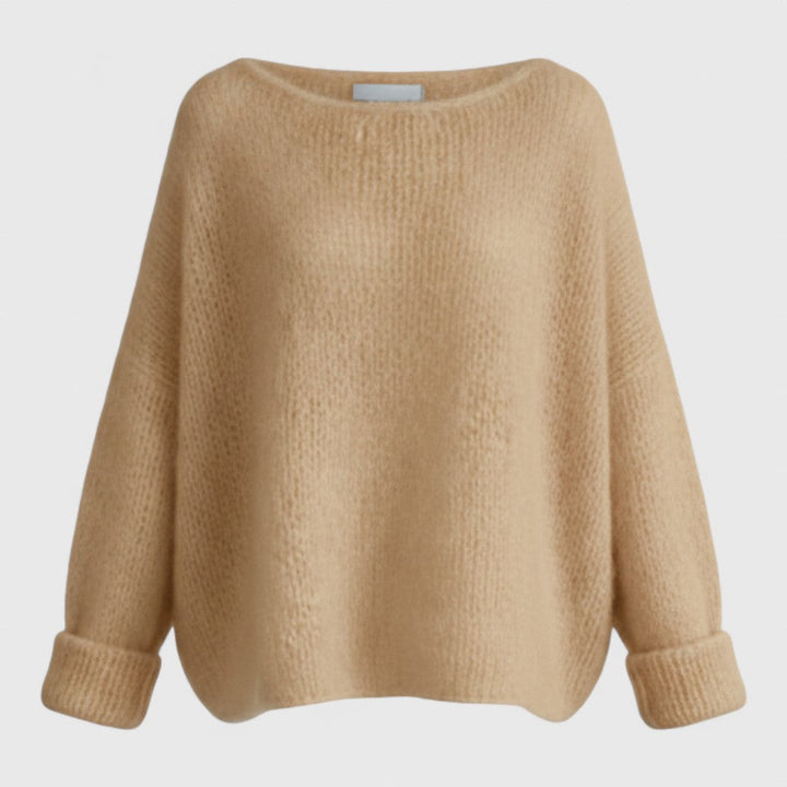 Διδώ - Γυναικείο oversize πλεκτό με απαλή υφή και άνετη εφαρμογή