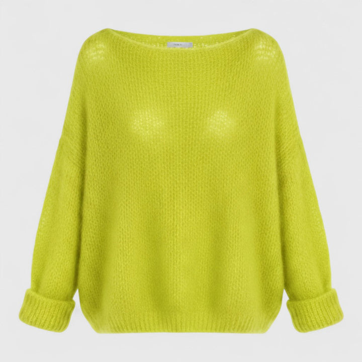 Διδώ - Γυναικείο oversize πλεκτό με απαλή υφή και άνετη εφαρμογή