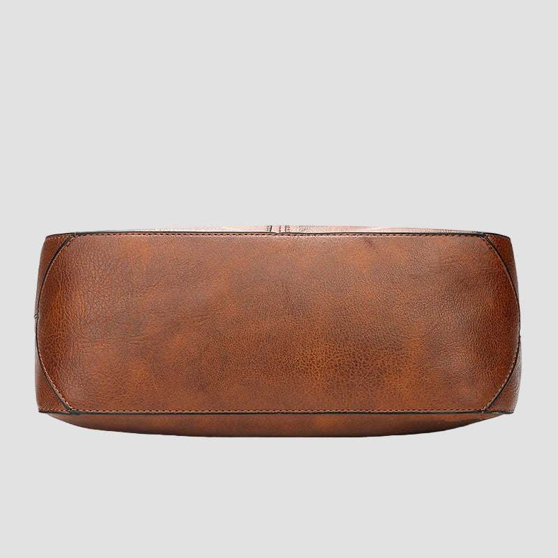 Σουφ - Πολυτελή Δέρμα Anti-Theft Hobo Τσάντα