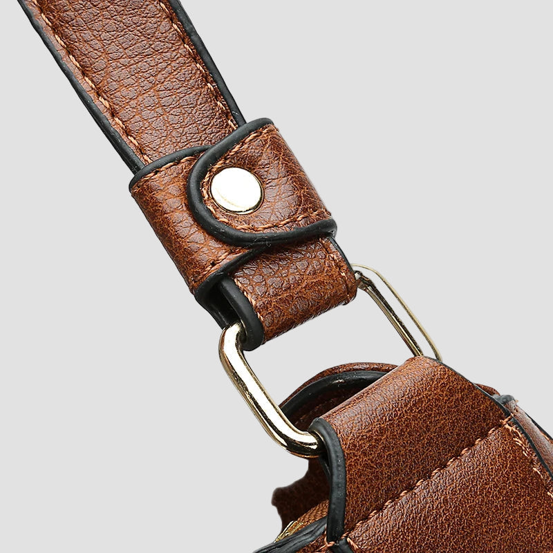 Σουφ - Πολυτελή Δέρμα Anti-Theft Hobo Τσάντα