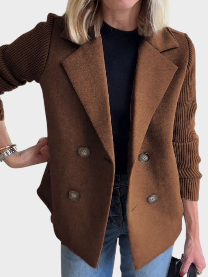 Ιωάννα - Άνετο Πλεκτό Μπλέιζερ