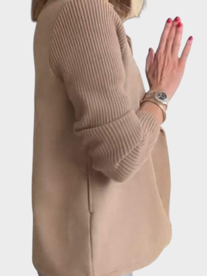 Ιωάννα - Άνετο Πλεκτό Μπλέιζερ