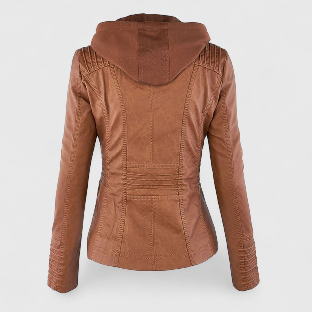 Βασιλεία - Δερμάτινο μπουφάν μοτοσικλέτας με άνεση και κομψό σχεδιασμό