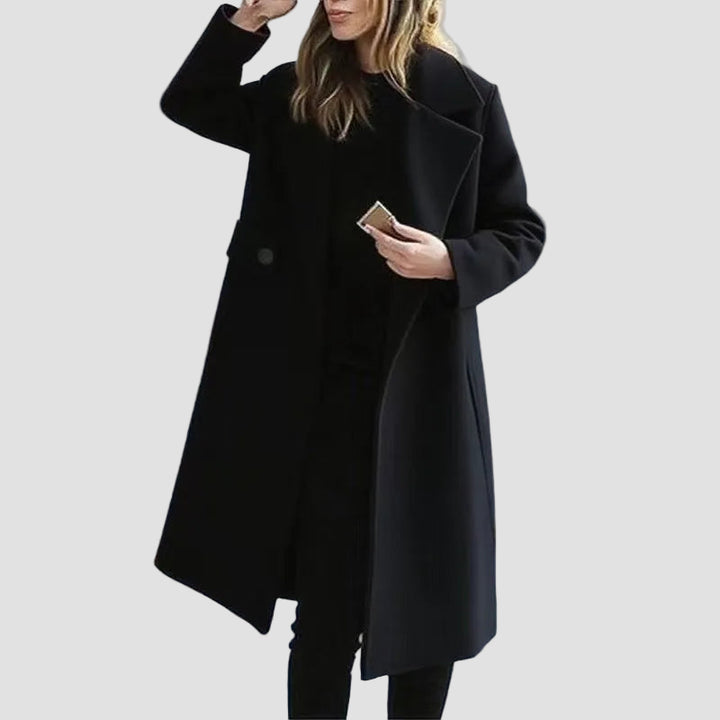 Ariadne - Κομψό μακρύ καμηλό παλτό