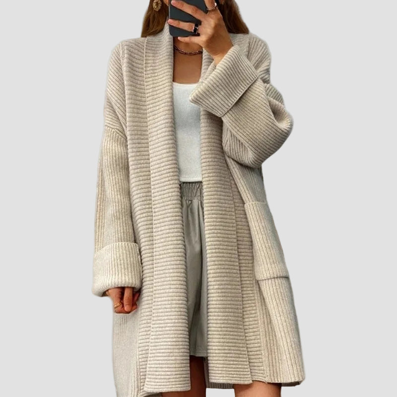 Κατερίνα - Μεγάλο, άνετο μακρύ ζακέτο