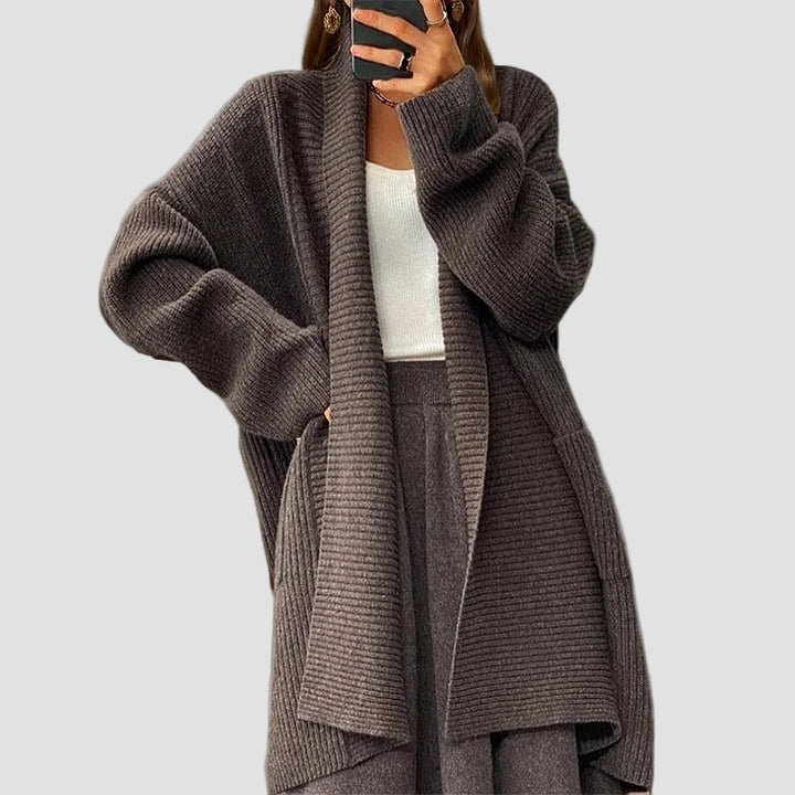 Κατερίνα - Μεγάλο, άνετο μακρύ ζακέτο