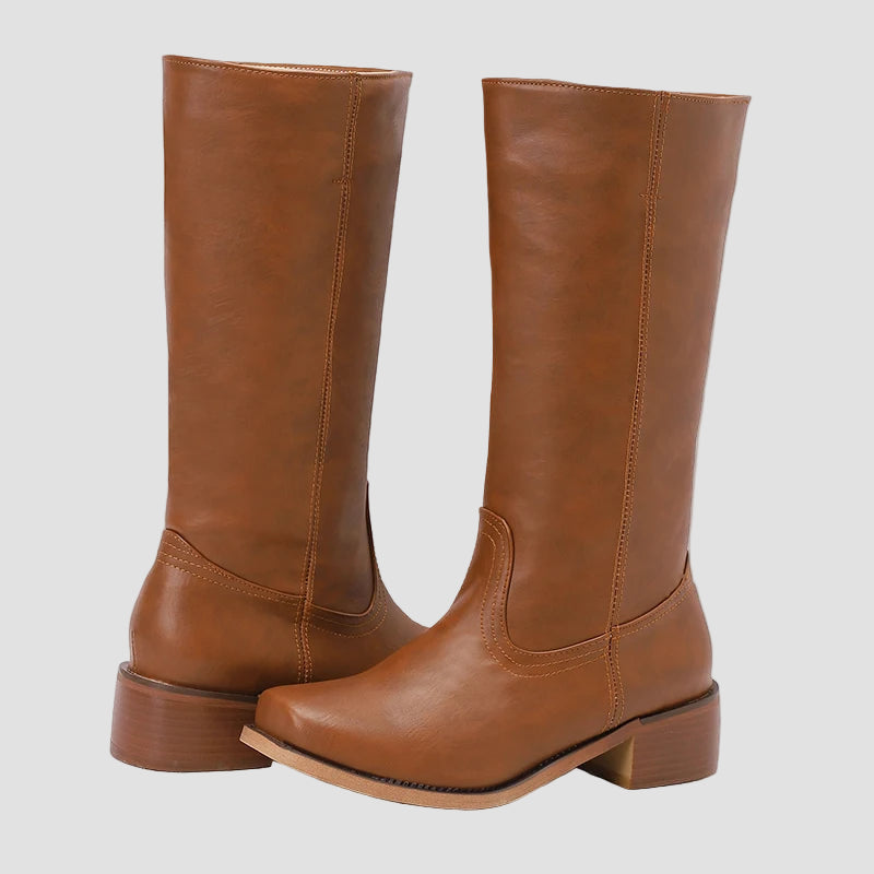 Δέσποινα - Κλασικές μπότες ιππασίας με ψηλό στέλεχος