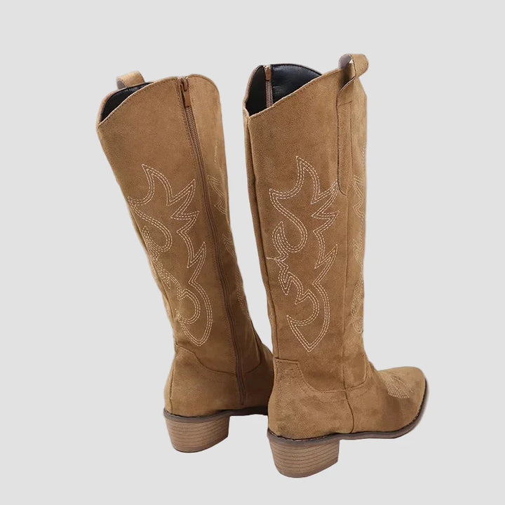 Κατερίνα - Καουμπόικες Western Μπότες από Σουέτ