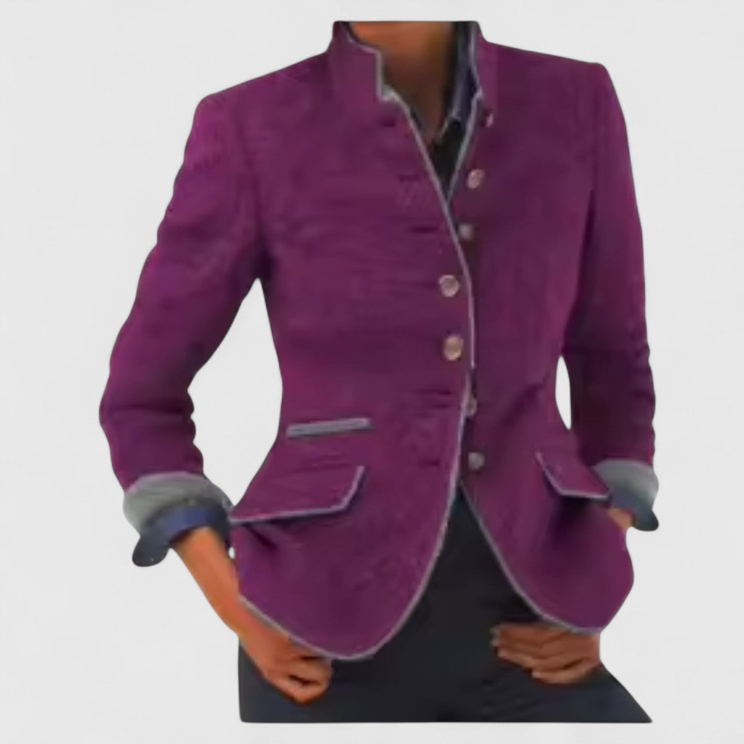 Ευδοκία - Διαχρονικό σακάκι με εκλεπτυσμένη κομψότητα και άψογη εφαρμογή