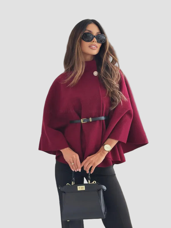 Selviora - Κομψό σακάκι με πεταλούδα και ζώνη