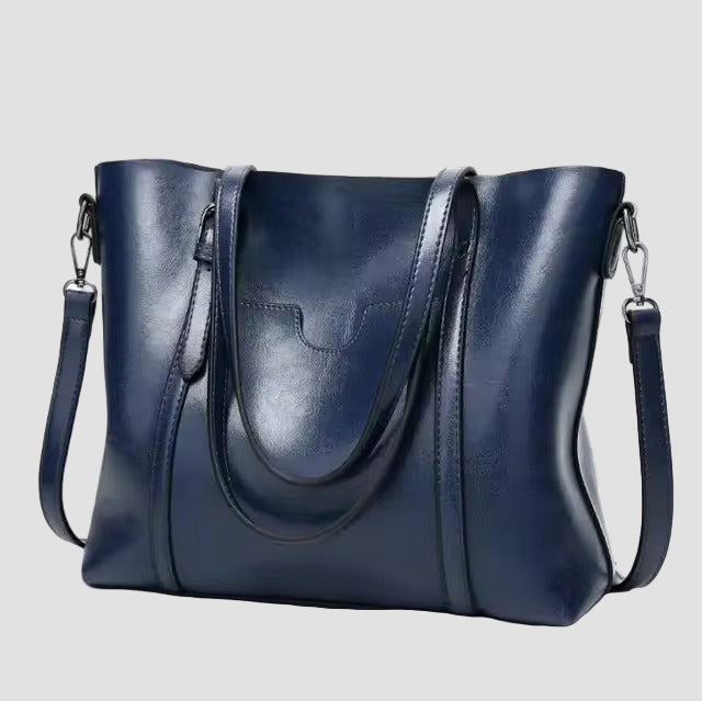 Clara - Κομψή Δερμάτινη Τσάντα Ώμου