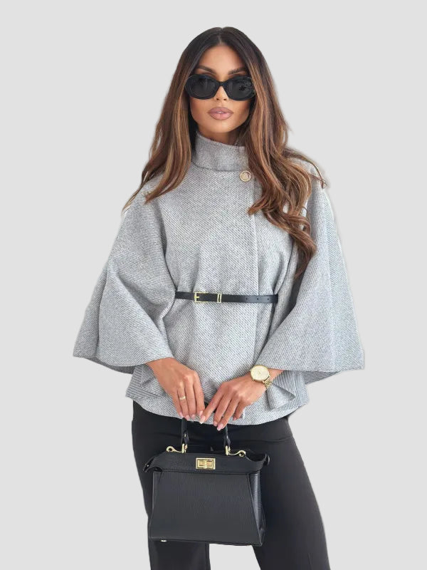 Selviora - Κομψό σακάκι με πεταλούδα και ζώνη