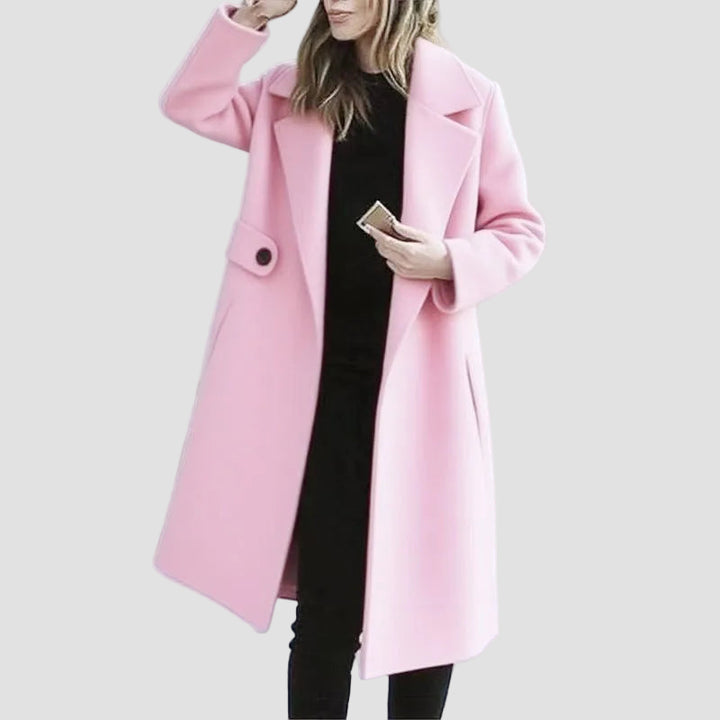 Ariadne - Κομψό μακρύ καμηλό παλτό