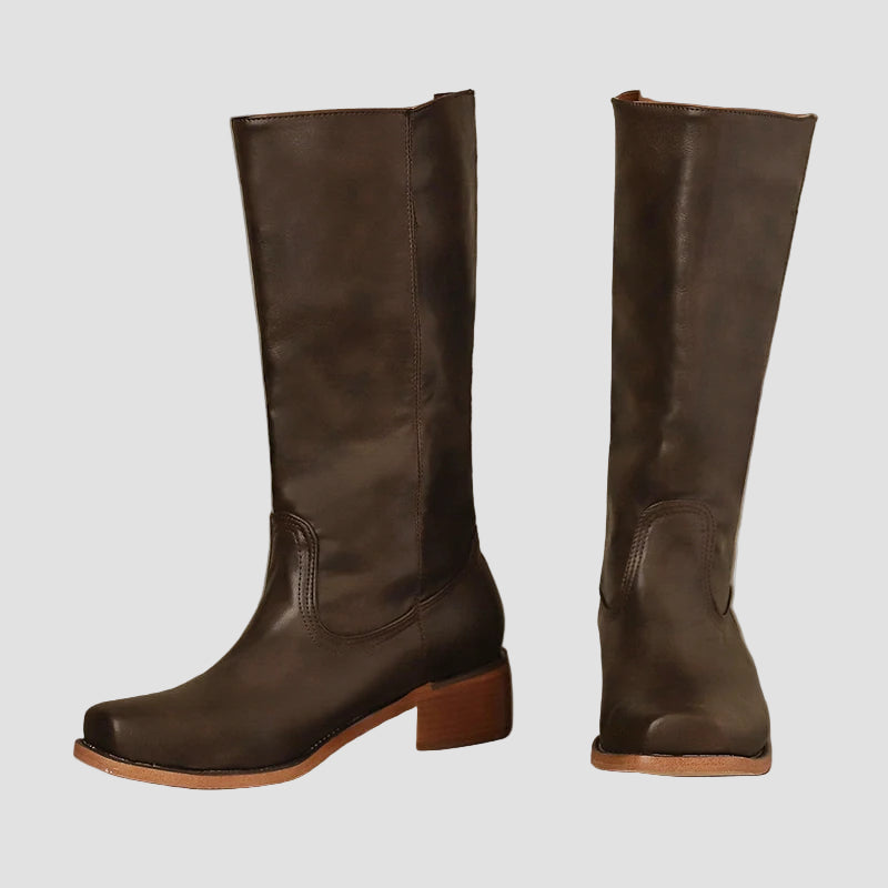 Δέσποινα - Κλασικές μπότες ιππασίας με ψηλό στέλεχος