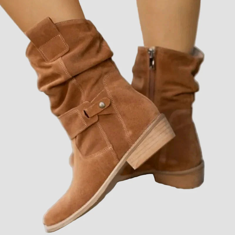 Ευθαλία - Μποτίνια από Κλασικό Σουέτ