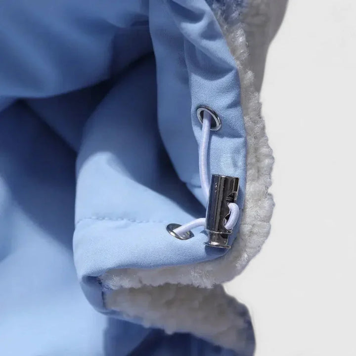 Αφροξυλία - Ζεστό αναστρέψιμο μπουφάν με απαλή υφή και μοντέρνο στυλ