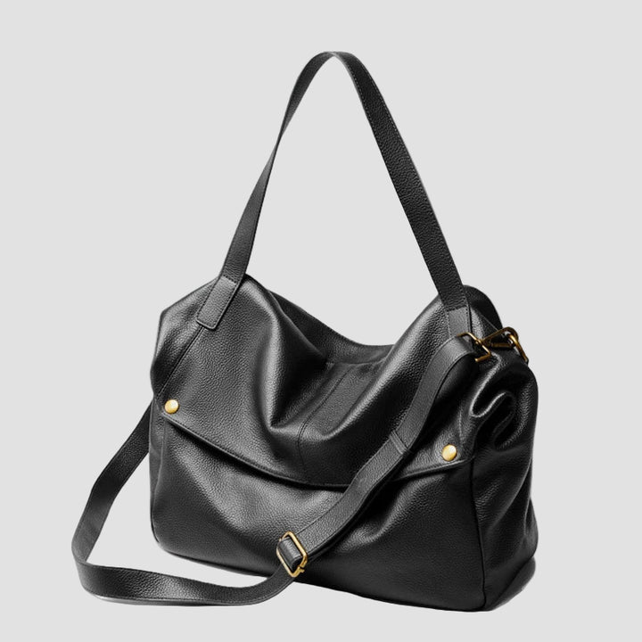 Adriani - Ρετρό γνήσια δερμάτινη μαλακή μινιμαλιστική τσάντα για καθημερινή χρήση