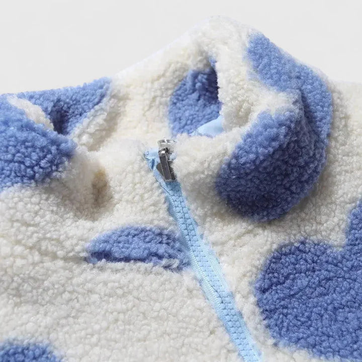 Αφροξυλία - Ζεστό αναστρέψιμο μπουφάν με απαλή υφή και μοντέρνο στυλ