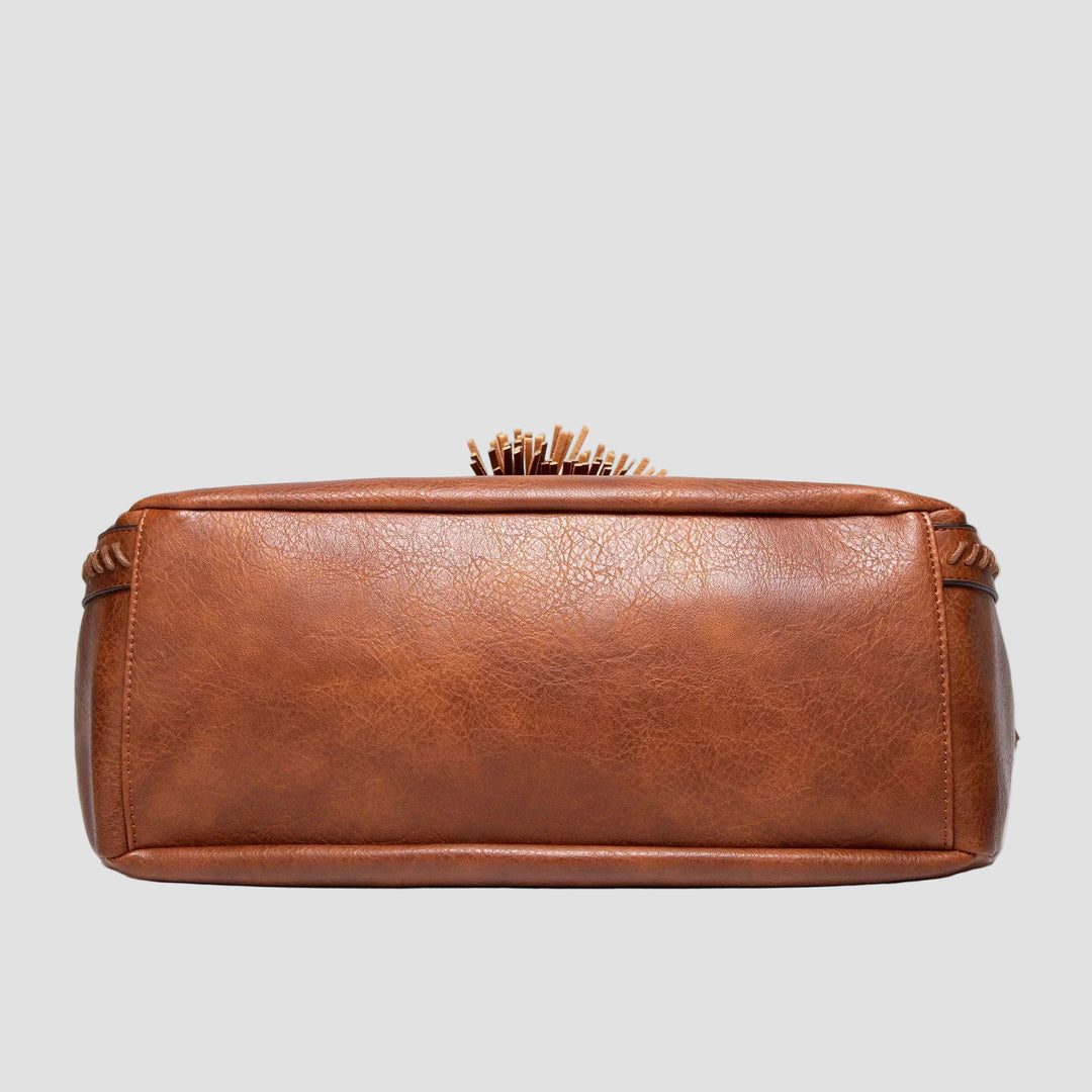 Αντελίνα - Πολυτελή Δερμάτινη Τσάντα