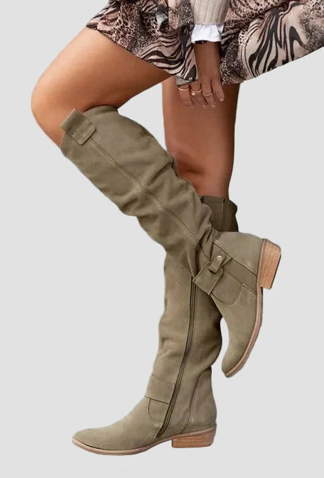 Celine - Μπότες Ψηλές από Στυλ Ρετρό