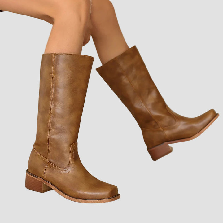 Δέσποινα - Κλασικές μπότες ιππασίας με ψηλό στέλεχος