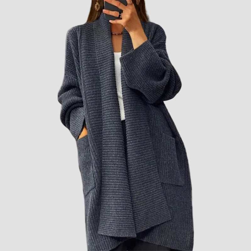 Κατερίνα - Μεγάλο, άνετο μακρύ ζακέτο