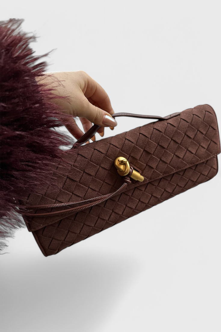 Μελανί Μπράντ Σακίδιο Ώμου Κλασικό από Σουέτ