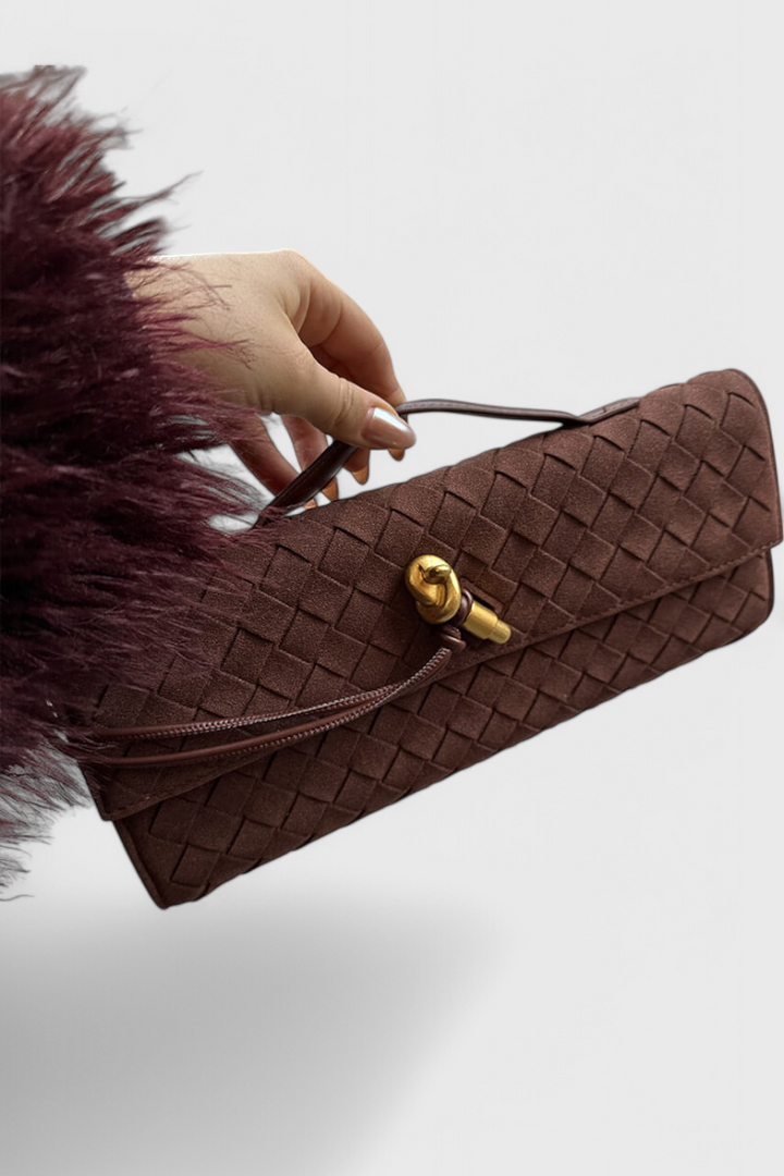 Μελανί Μπράντ Σακίδιο Ώμου Κλασικό από Σουέτ