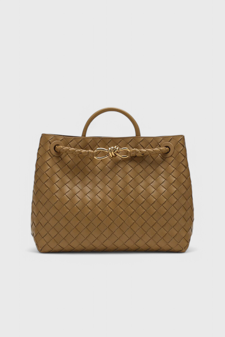 Τσάντα Ημέρας Πλεκτή Ινδigo